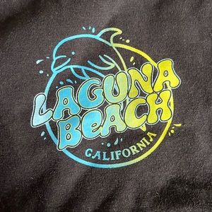 Lagan Beach California Tie Tanktop